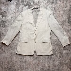 John W. Nordstrom Classic Beige Blazer